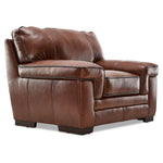 Stampede Leather Chair - Cognac