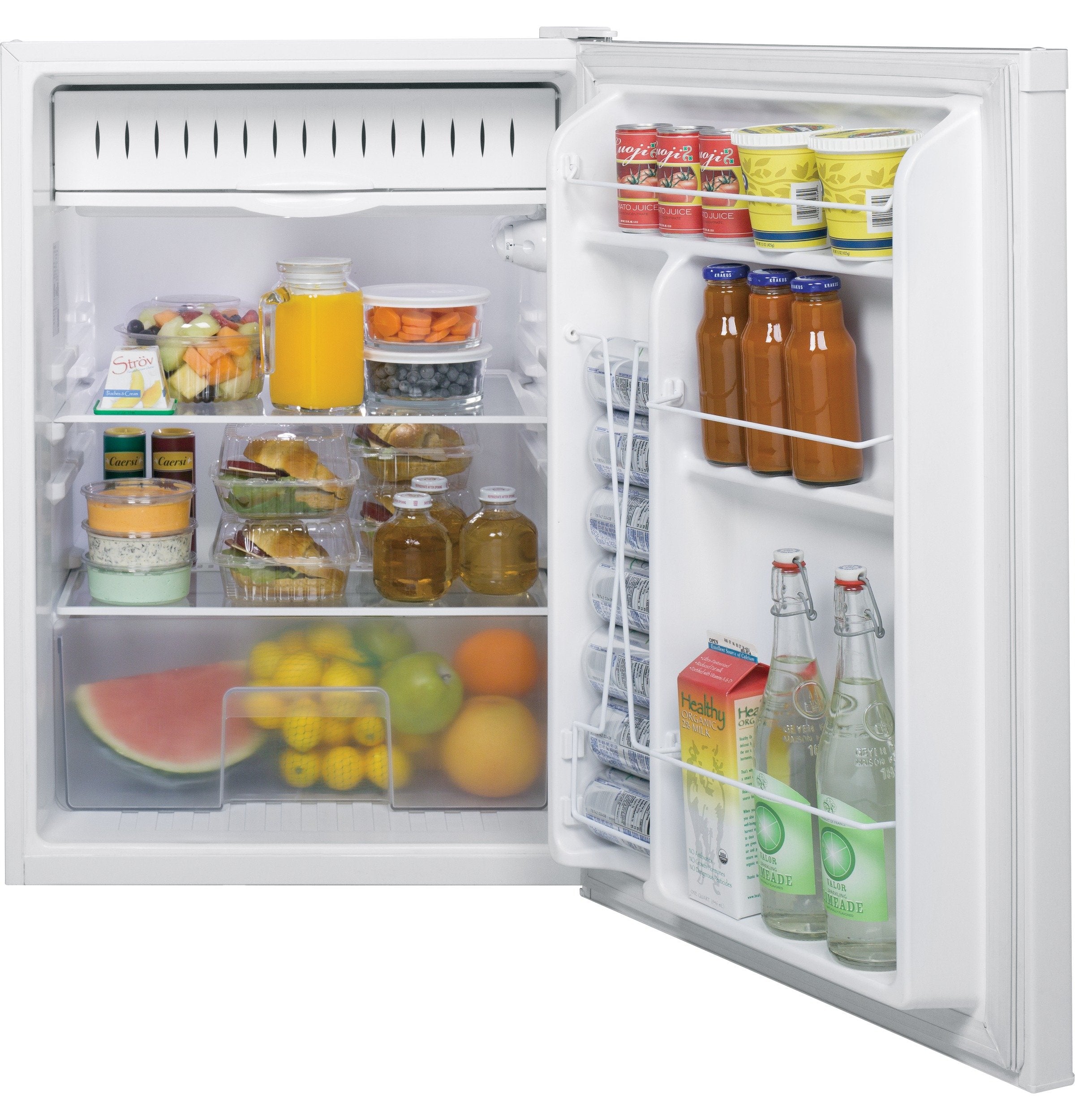 GE White Compact Refrigerator (5.6 Cu. Ft.) - GCE06GGHWW