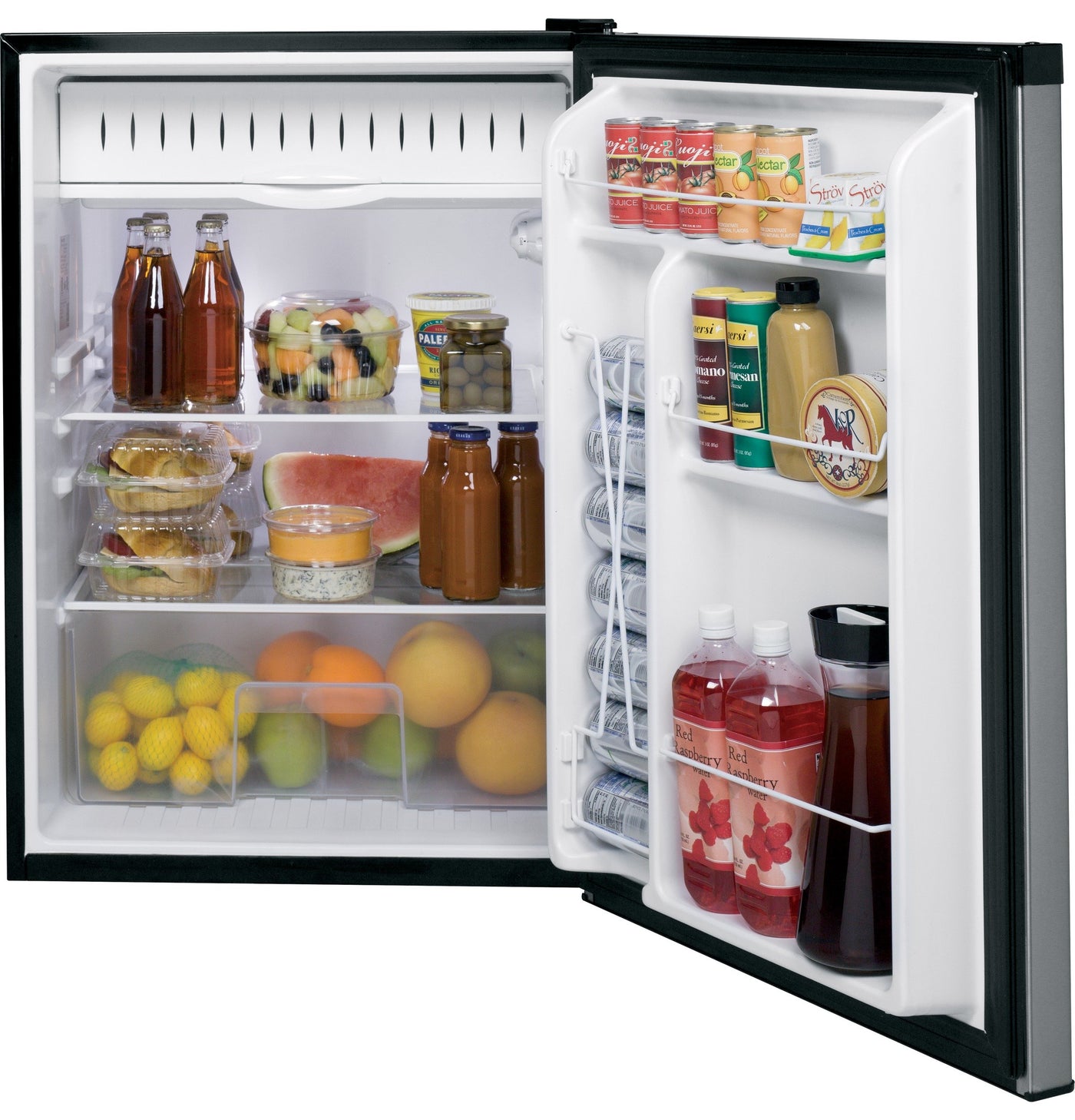 GE Stainless Steel Compact Refrigerator (5.6 Cu. Ft.) - GCE06GSHSB