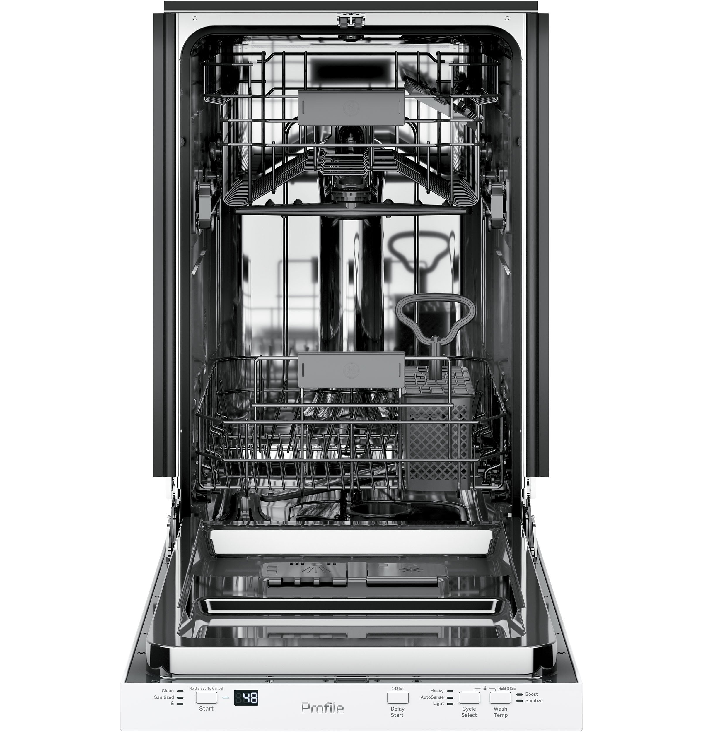 GE Profile Series Stainless Steel 18" Dishwasher- PDT145SSLSS