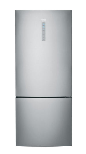 Haier Réfrigérateur 15 pi³ de 27,75 po avec congélateur en bas acier inoxydable - HRB15N3BGS