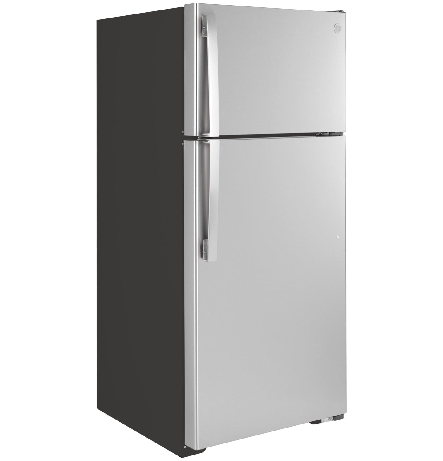 GE 28" 16.6 Cu. Ft. Stainless Steel Top-Freezer Refrigerator - GTE17GSNRSS