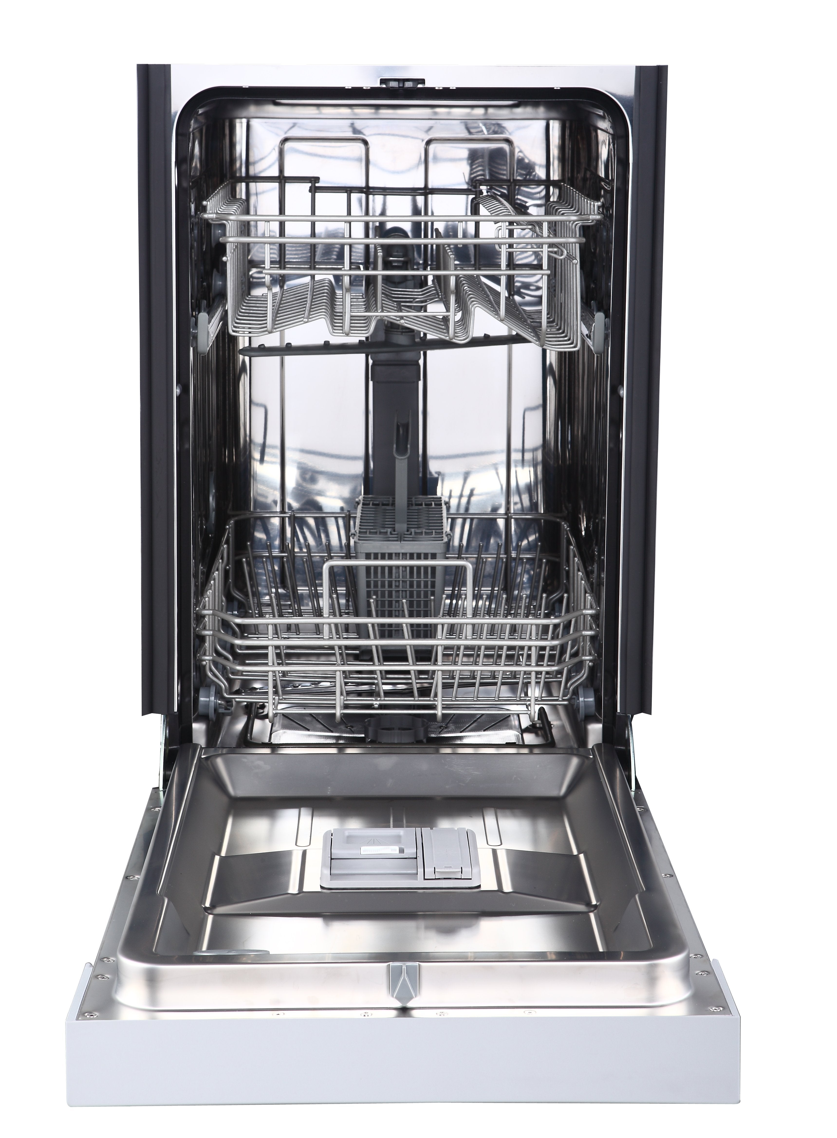 GE White 18" Built-In Dishwasher - GBF180SGMWW