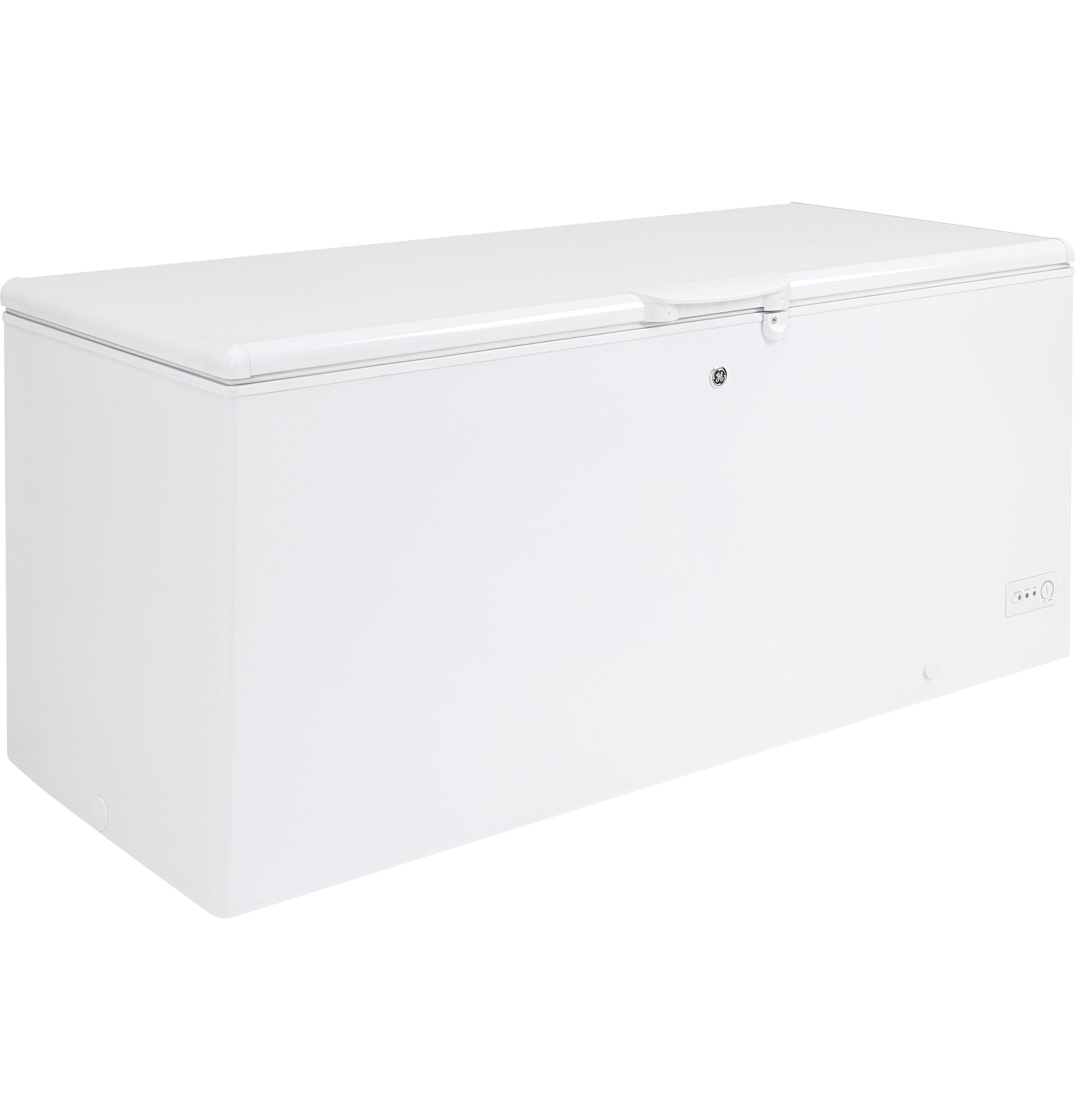 GE White Manual Defrost Chest Freezer (21.7 Cu. Ft.) - FCM22DLWW