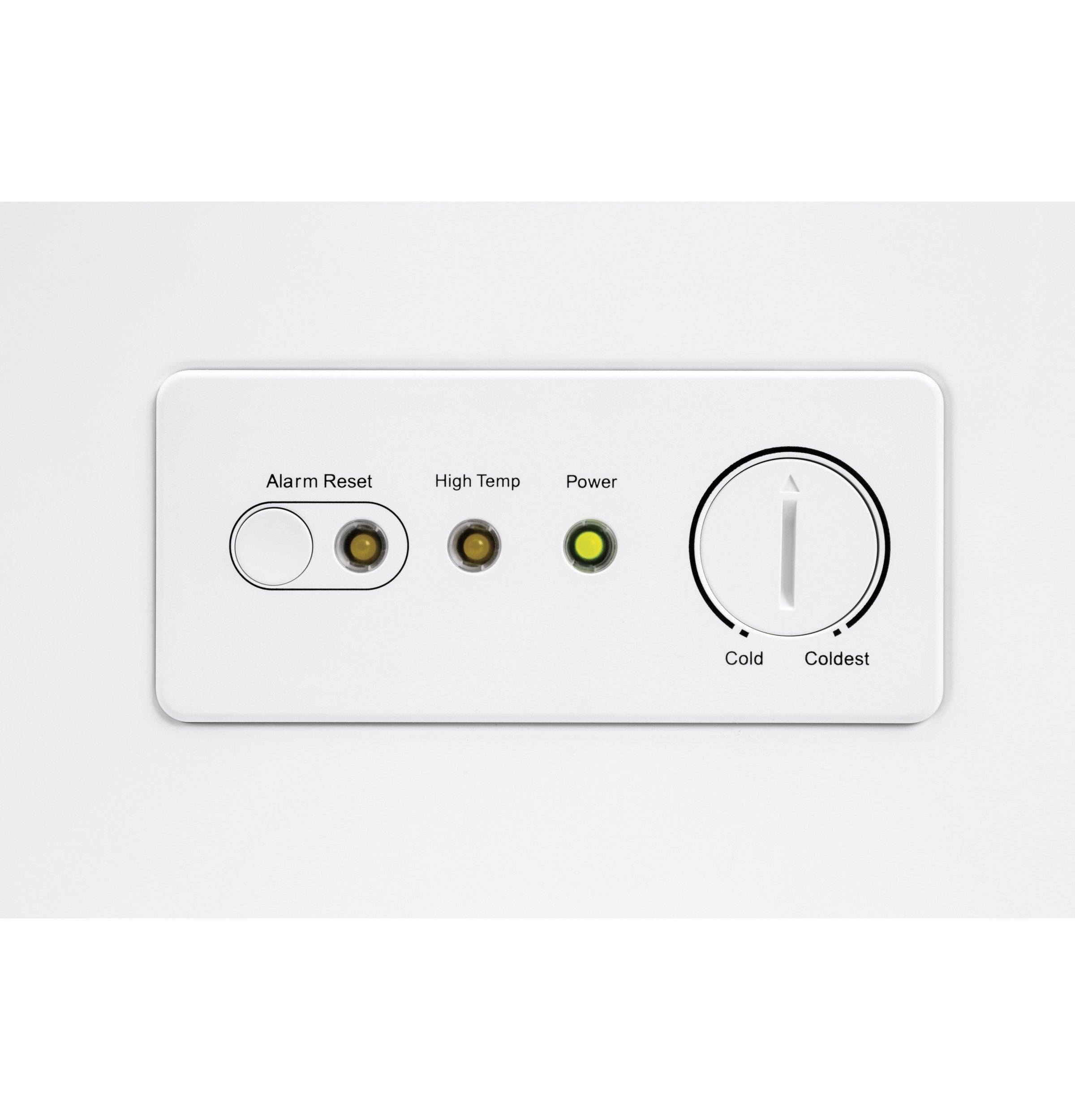 GE White Manual Defrost Chest Freezer (21.7 Cu. Ft.) - FCM22DLWW