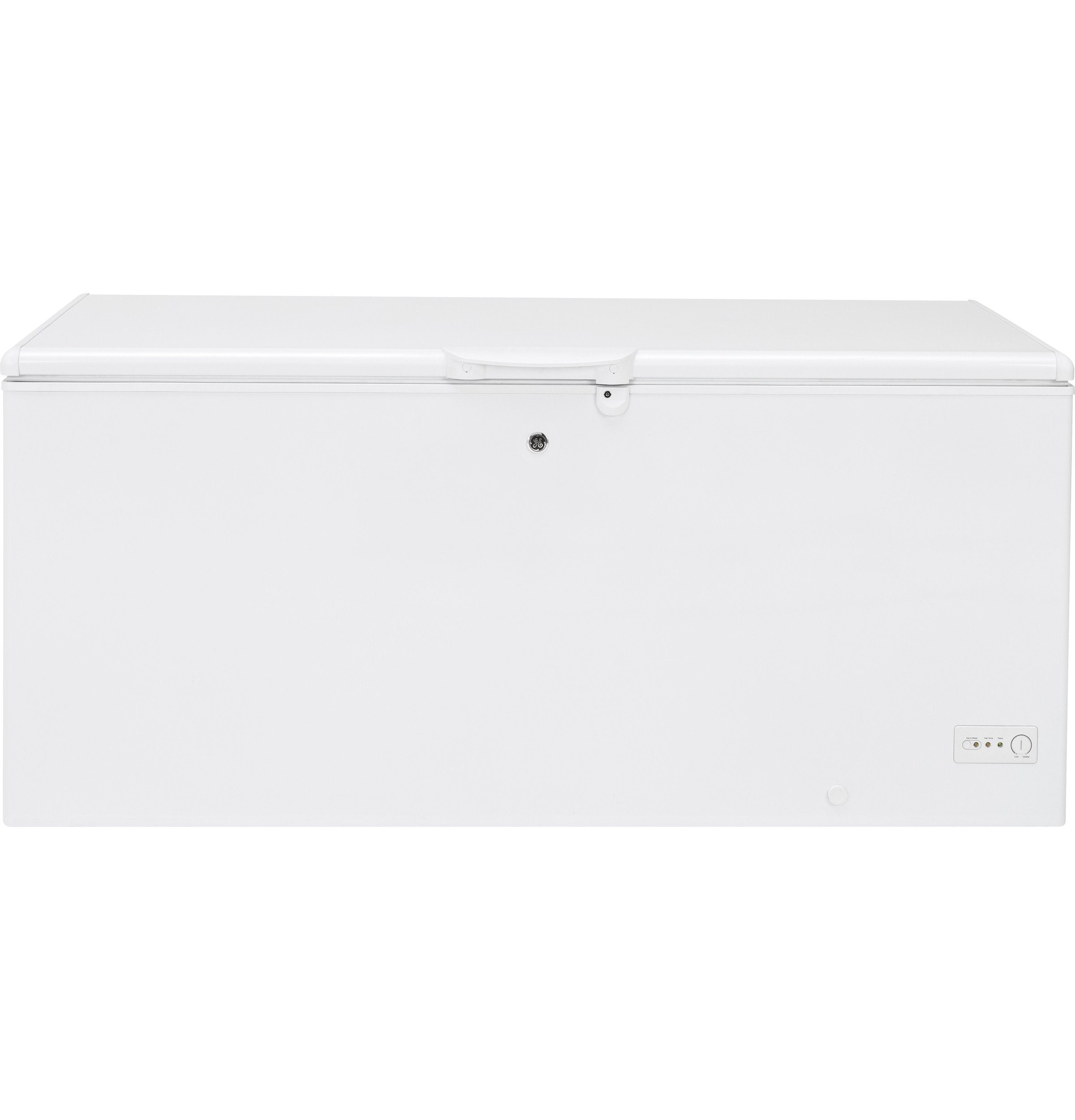 GE White Manual Defrost Chest Freezer (21.7 Cu. Ft.) - FCM22DLWW