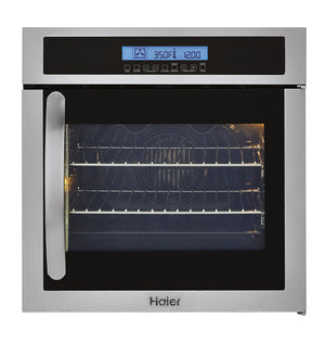 Haier Four encastré 2,0 pi³ à convection 24 po acier inoxydable HCW225RAES