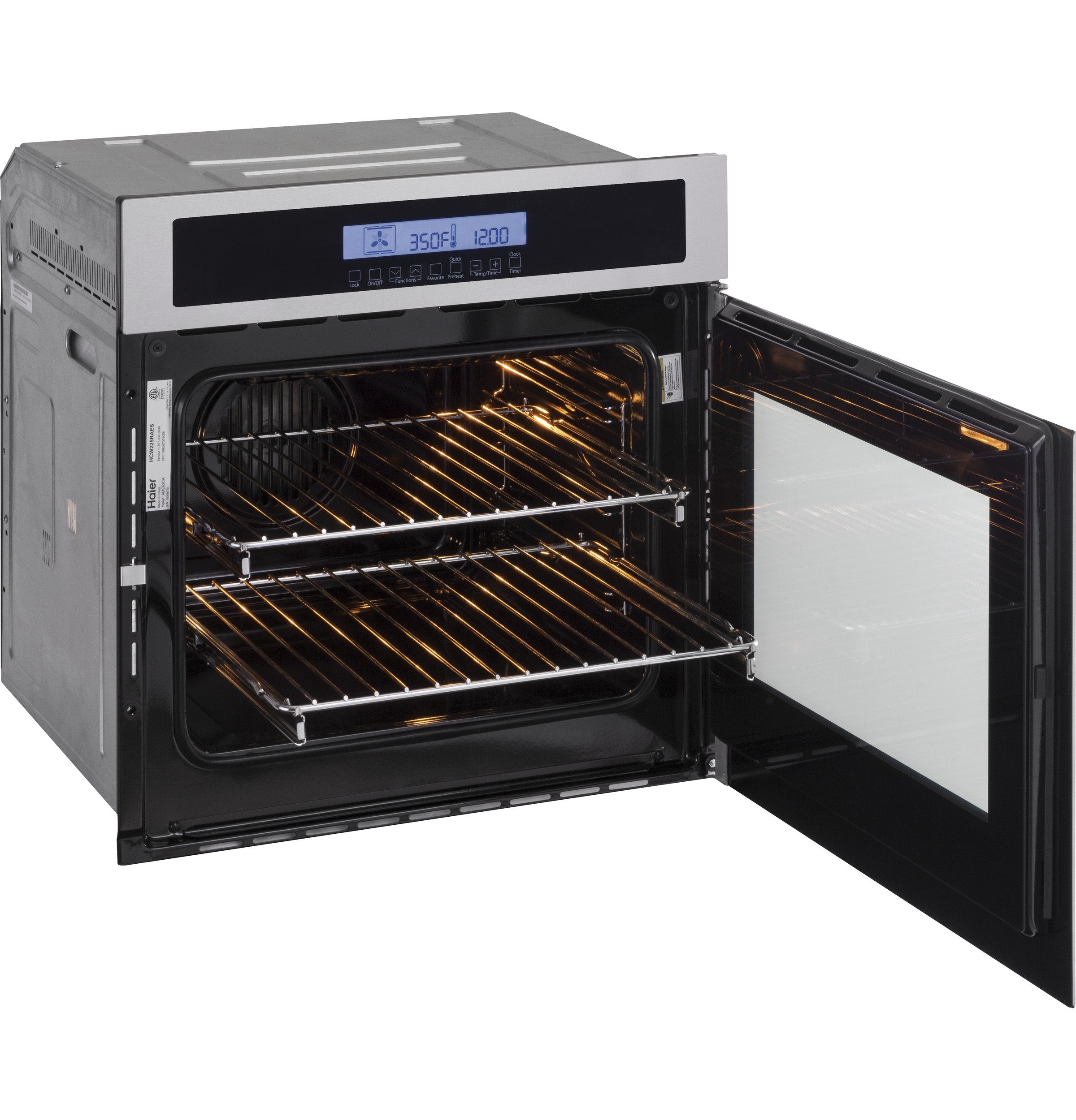 Haier Stainless Steel 24" Convection Wall Oven - HCW225RAES