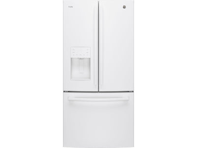GE Profile Réfrigérateur 23,8 pi³ porte à 2 battants blanc PFE24HGLKWW