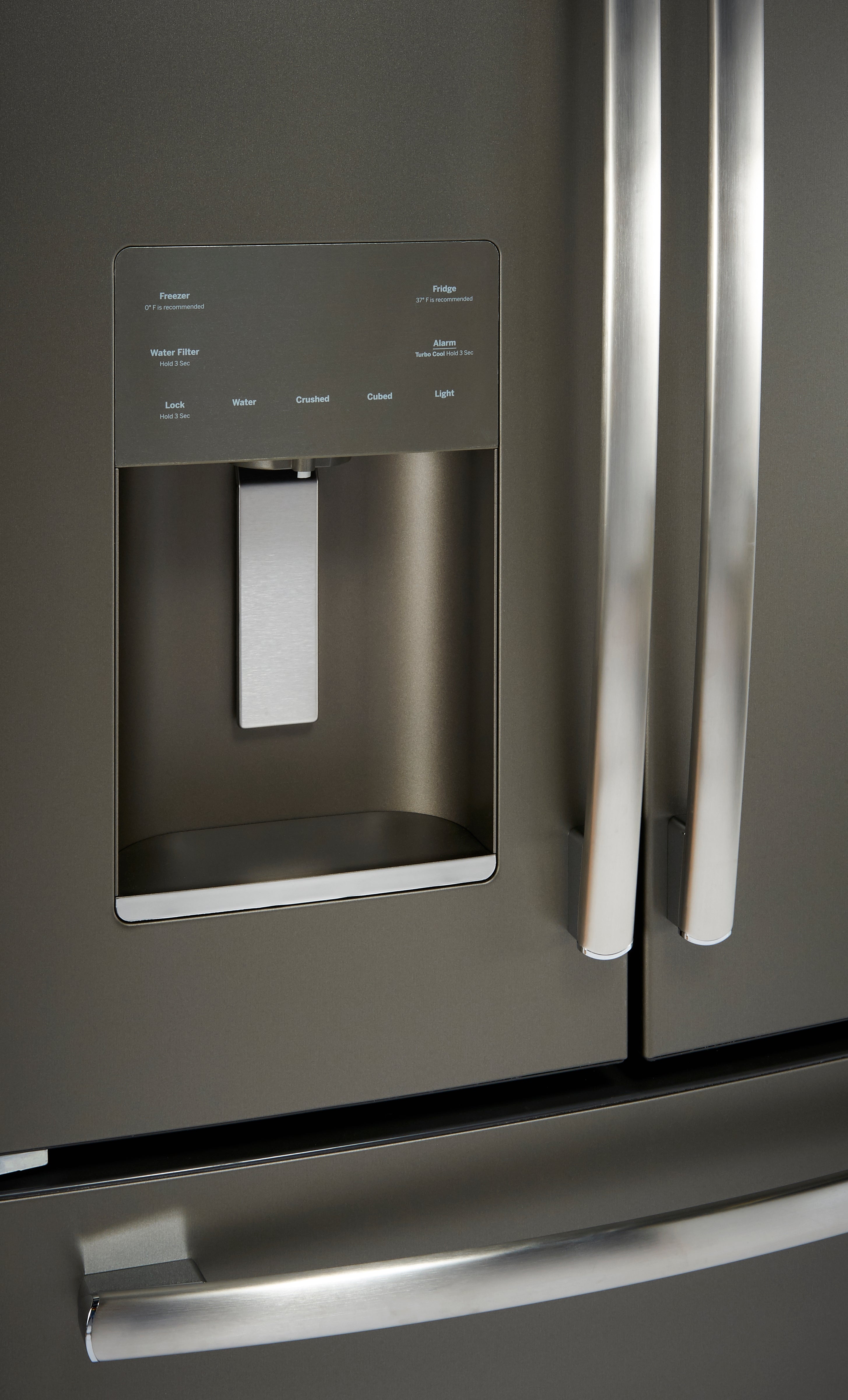 GE Profile Slate French Door Refrigerator (23.8 Cu. Ft.) - PFE24HMLKES