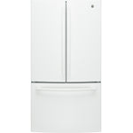 GE 36" 27 Cu. Ft. White French Door Refrigerator - GNE27JGMWW