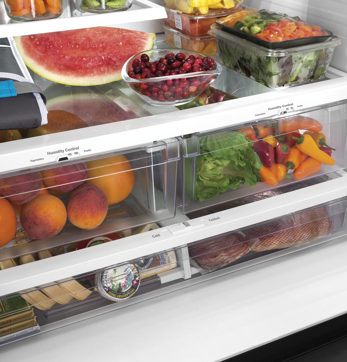 GE Stainless Steel French Door Refrigerator (27 Cu. Ft.) - GNE27JSMSS