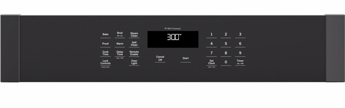 GE Black Single Wall Oven (4.3 Cu.Ft) - JKS3000DNBB