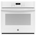 GE White Single Wall Oven (5.0 Cu.Ft.) - JTS3000DNWW