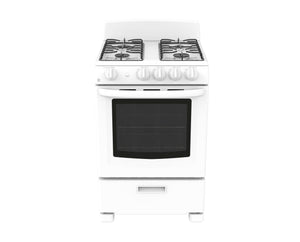 GE Cuisinière au gaz 2,9 pi³ 24 po blanc JCGAS300DMWW