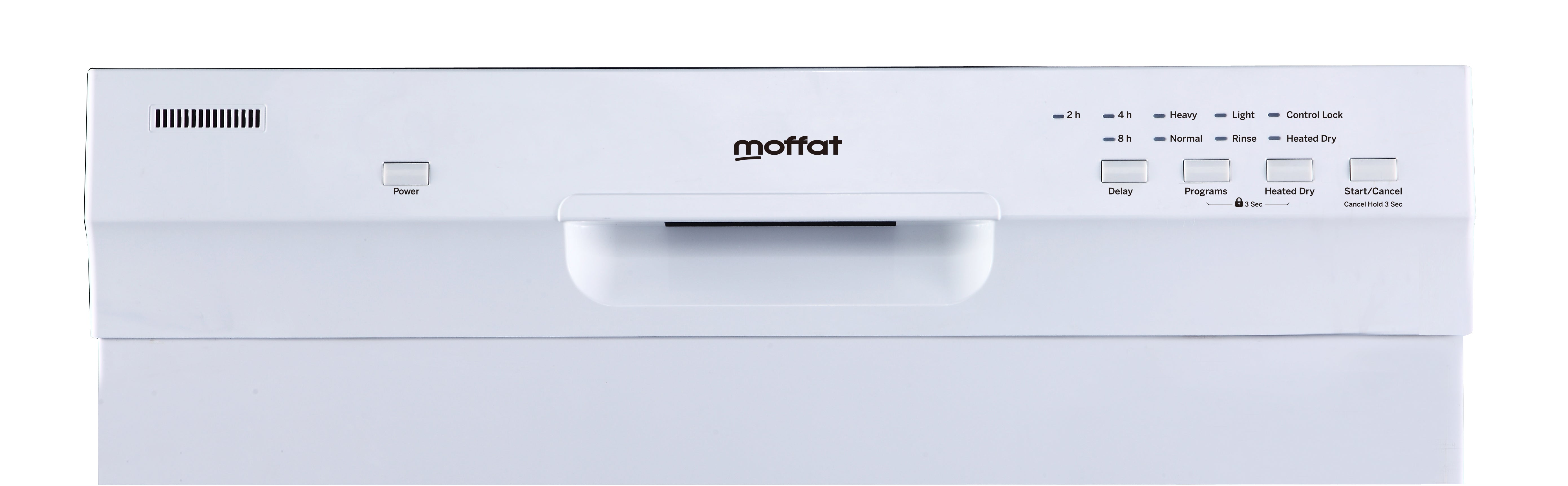 Moffat White 24" Built-In Front Control Dishwasher - MBF420SGPWW