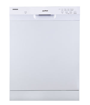 Moffat Lave-vaisselle encastré 24 po avec commande à l’avant blanc MBF420SGPWW