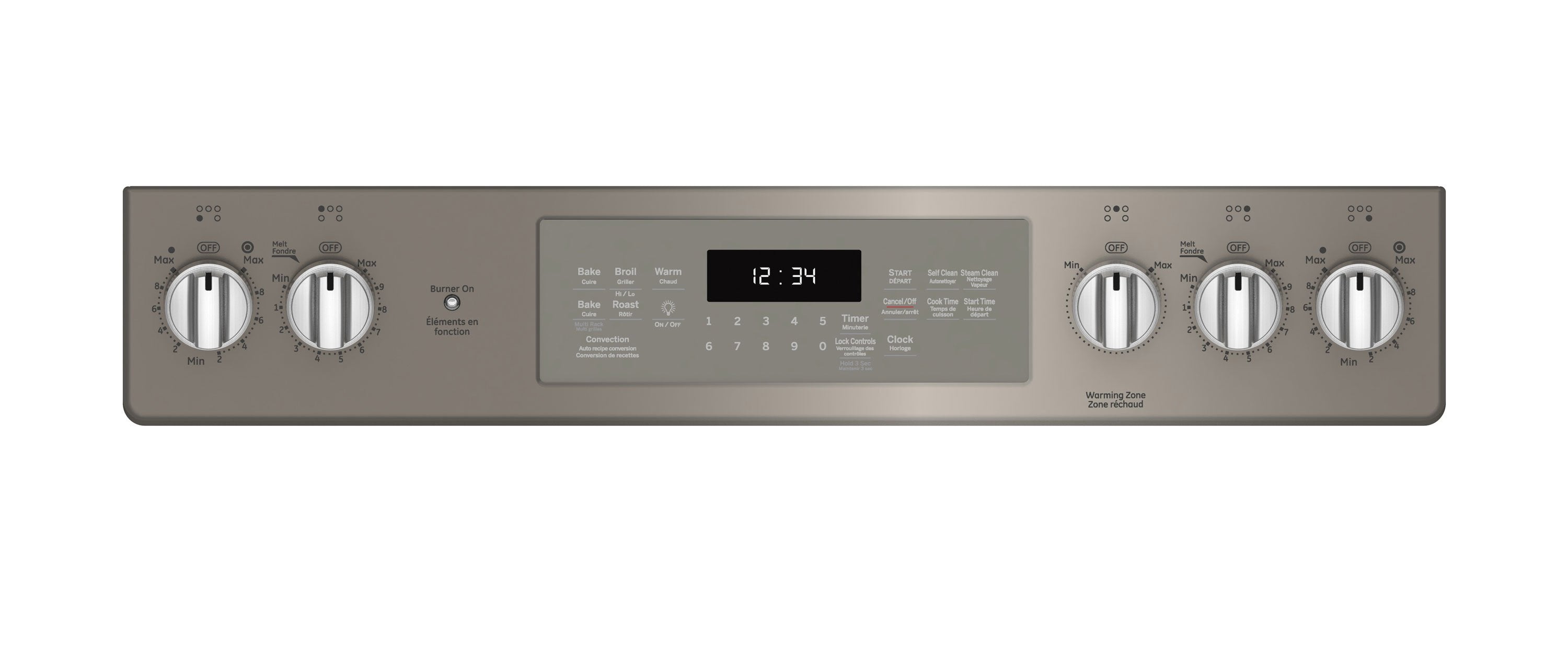 GE Slate Slide-In Electric Range (5.3 Cu. Ft.) - JCS840EMES