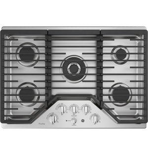 GE Profile Surface de cuisson au gaz 30 po encastrée acier inoxydable PGP9030SLSS
