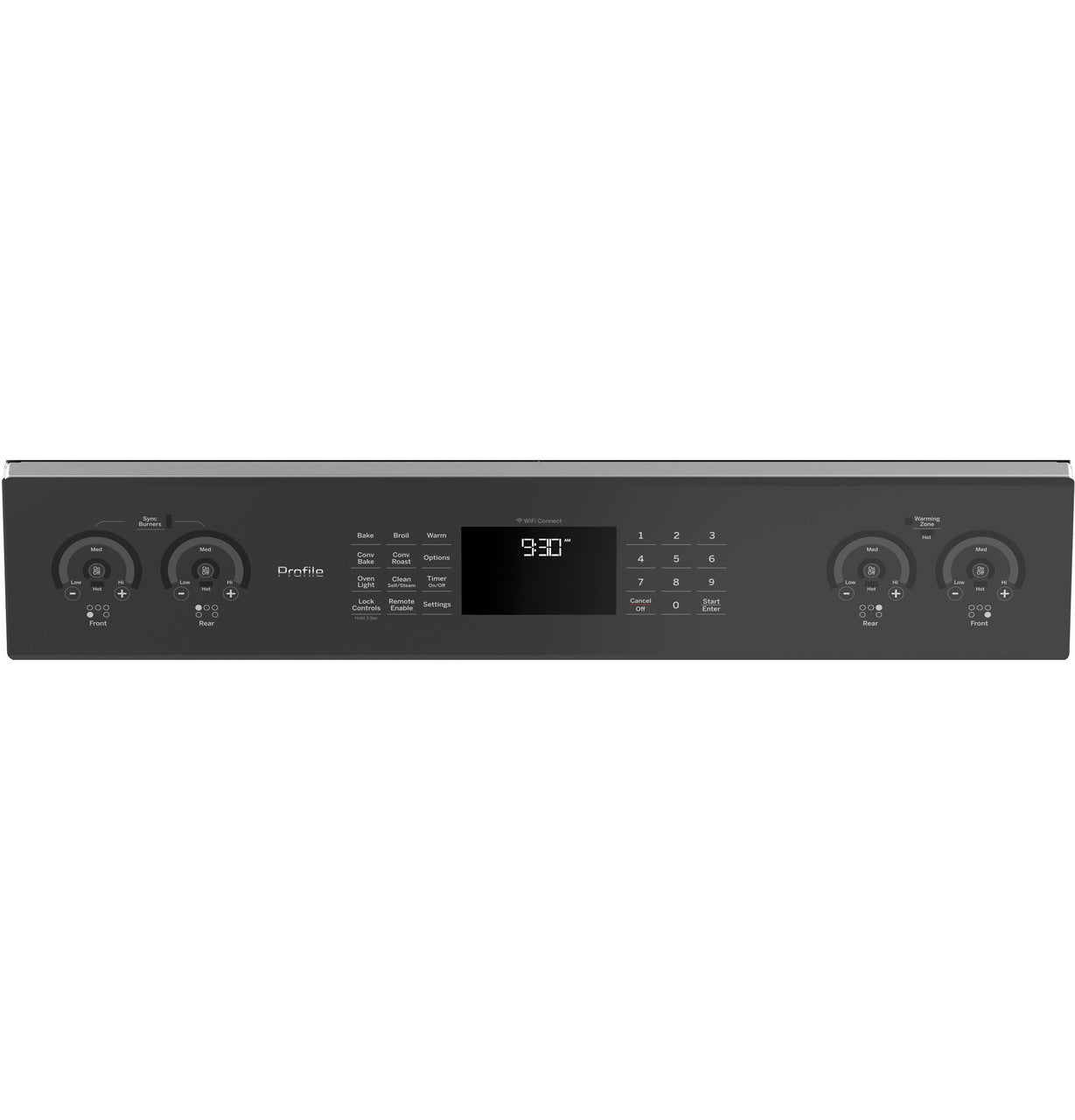 GE Profile Stainless Steel Slide-In Induction Range (5.3 Cu. Ft.) - PCHS920SMSS