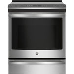 GE Profile Stainless Steel 30" Slide-In Induction Range (5.3 Cu. Ft.) - PCHS920YMFS