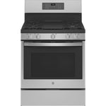 GE Profile Fingerprint Resistant Stainless Steel 30" Smart Freestanding Gas Range with Air Fry (5.6 Cu.Ft.) - PCGB935YPFS