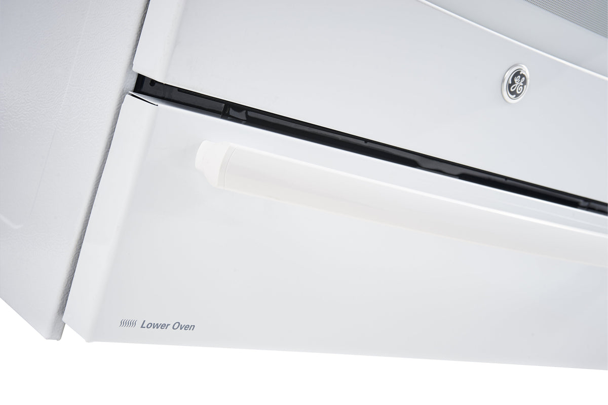 GE Profile White Freestanding Electric Range (7.2 Cu. Ft.) - PCB987DMWW