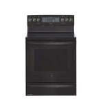 GE Profile Black Stainless Steel Freestanding Electric Range (7.2 Cu. Ft.) - PCB987BMTS