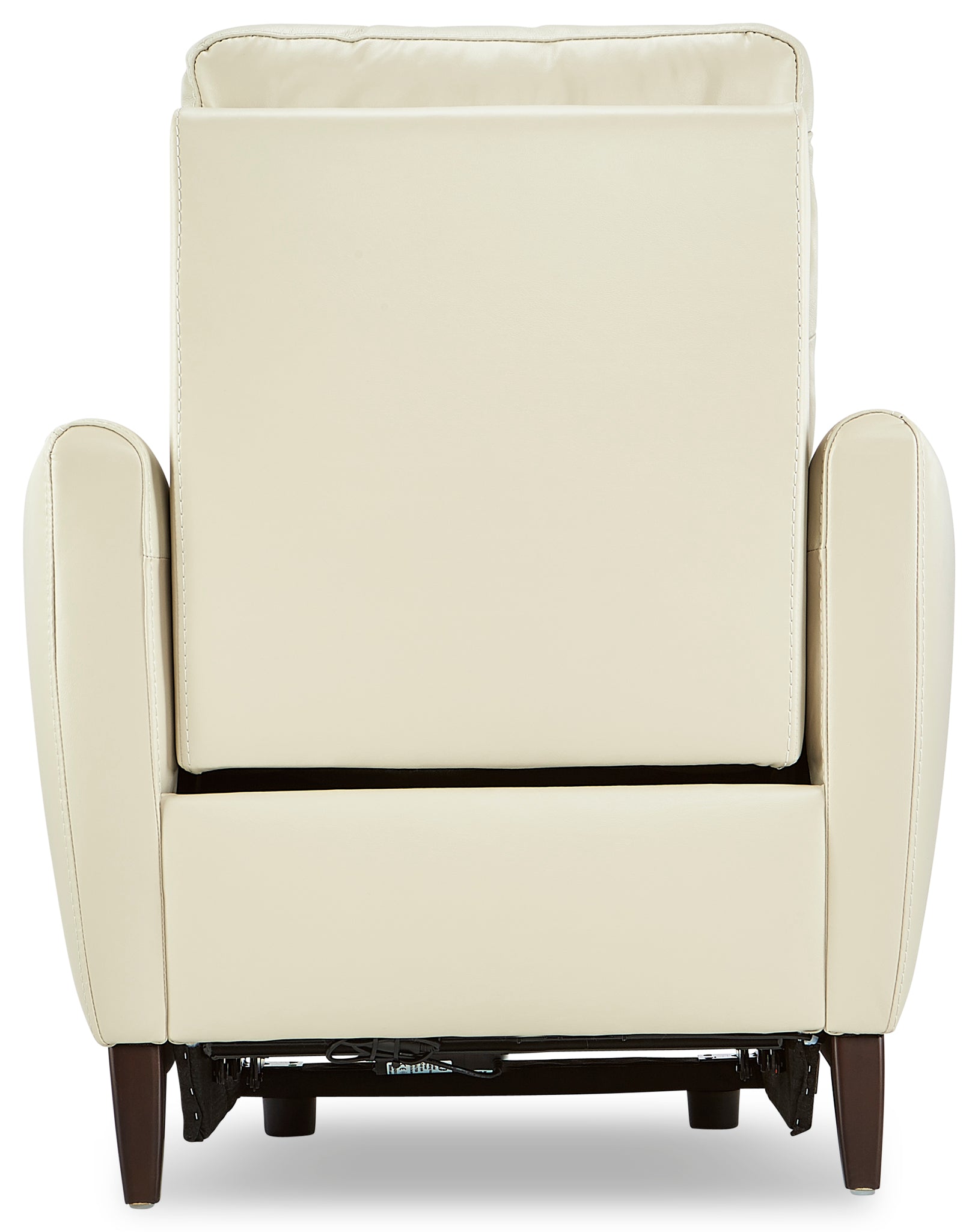 Wexner Leather Dual Power Recliner - Colby Stone