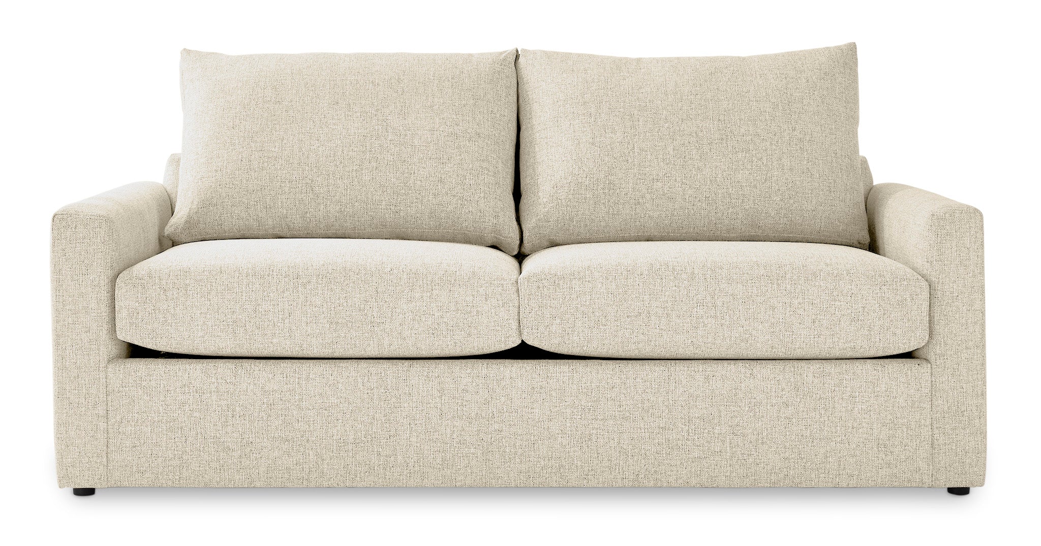 Harper Queen Sofa Bed with Innerspring Mattress - Cream