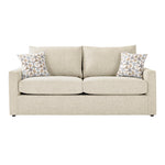 Harper Queen Sofa Bed with Innerspring Mattress - Cream