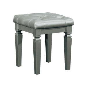 Allura Tabouret de coiffeuse - argent