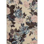 Fiona Flowers Area Rug - 5' X 7' - Cream/Pink