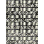 Fiona Tribal Area Rug - 5' X 7' - Grey/White