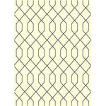 Fiona Geometric Area Rug - 5' X 7' - Cream/Black