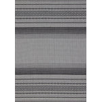 Jango Indoor/Outdoor Tribal Area Rug - 8' X 11' - Grey/Black