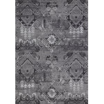 Jango Indoor/Outdoor Geometric Area Rug - 8' X 11' - Grey/Black