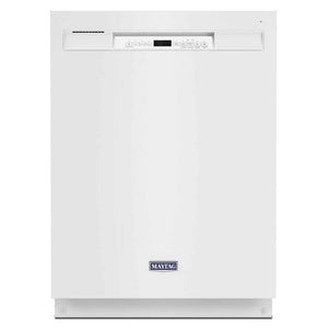 Maytag Lave-vaisselle 24 po avec filtration à puissance double 50 dBA blanc MDB4949SKW