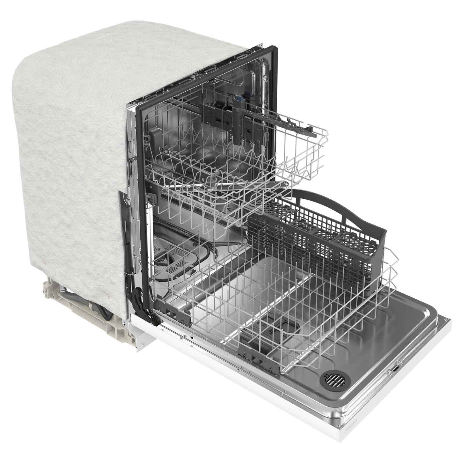 Maytag 24" White dishwasher with Dual Power filtration (50 dBA) - MDB4949SKW