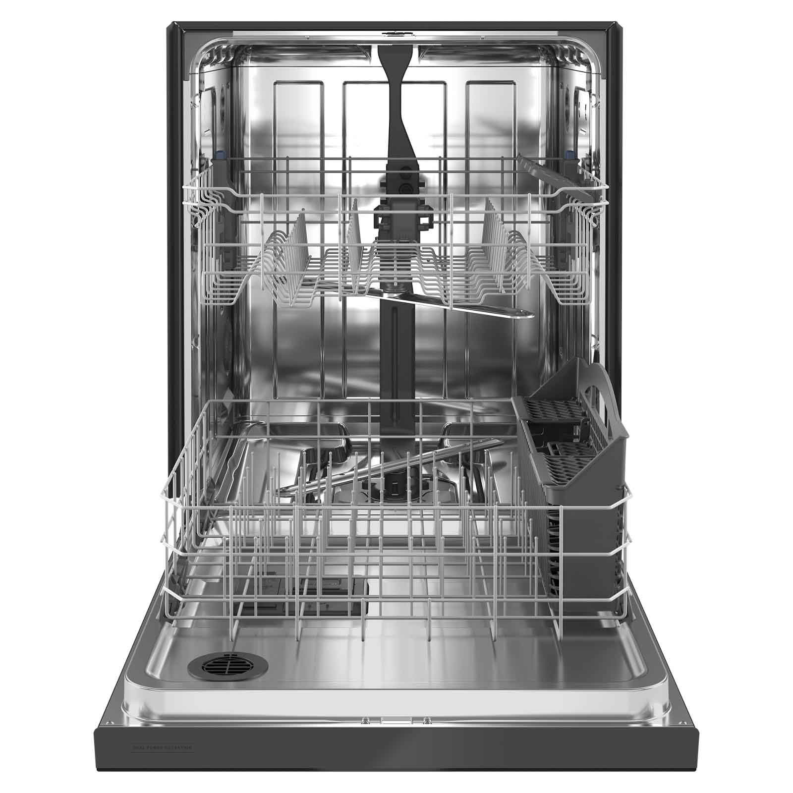 Maytag 24" Black dishwasher with Dual Power filtration (50 dBA) - MDB4949SKB