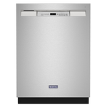 Maytag 24" Fingerprint Resistant Stainless Steel dishwasher with Dual Power filtration (50 dBA) - MDB4949SKZ
