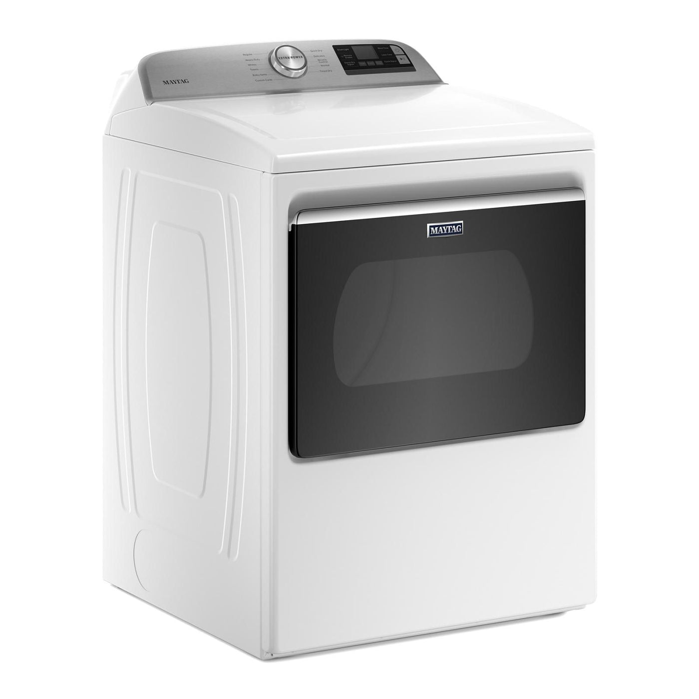 Maytag White Smart Electric Dryer (7.4 Cu.Ft.) - YMED6230HW