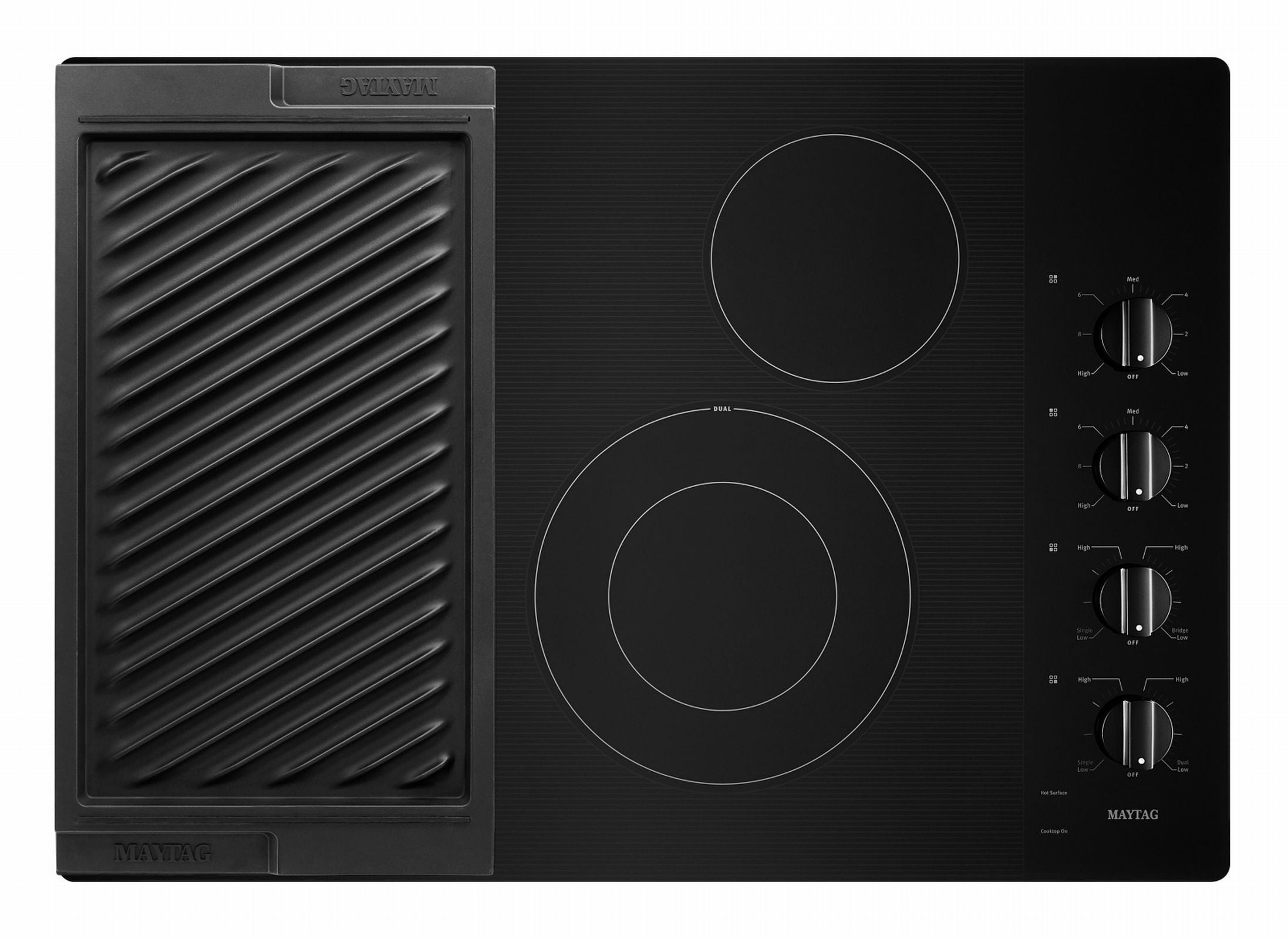Maytag Black 30" Electric Cooktop - MEC8830HB