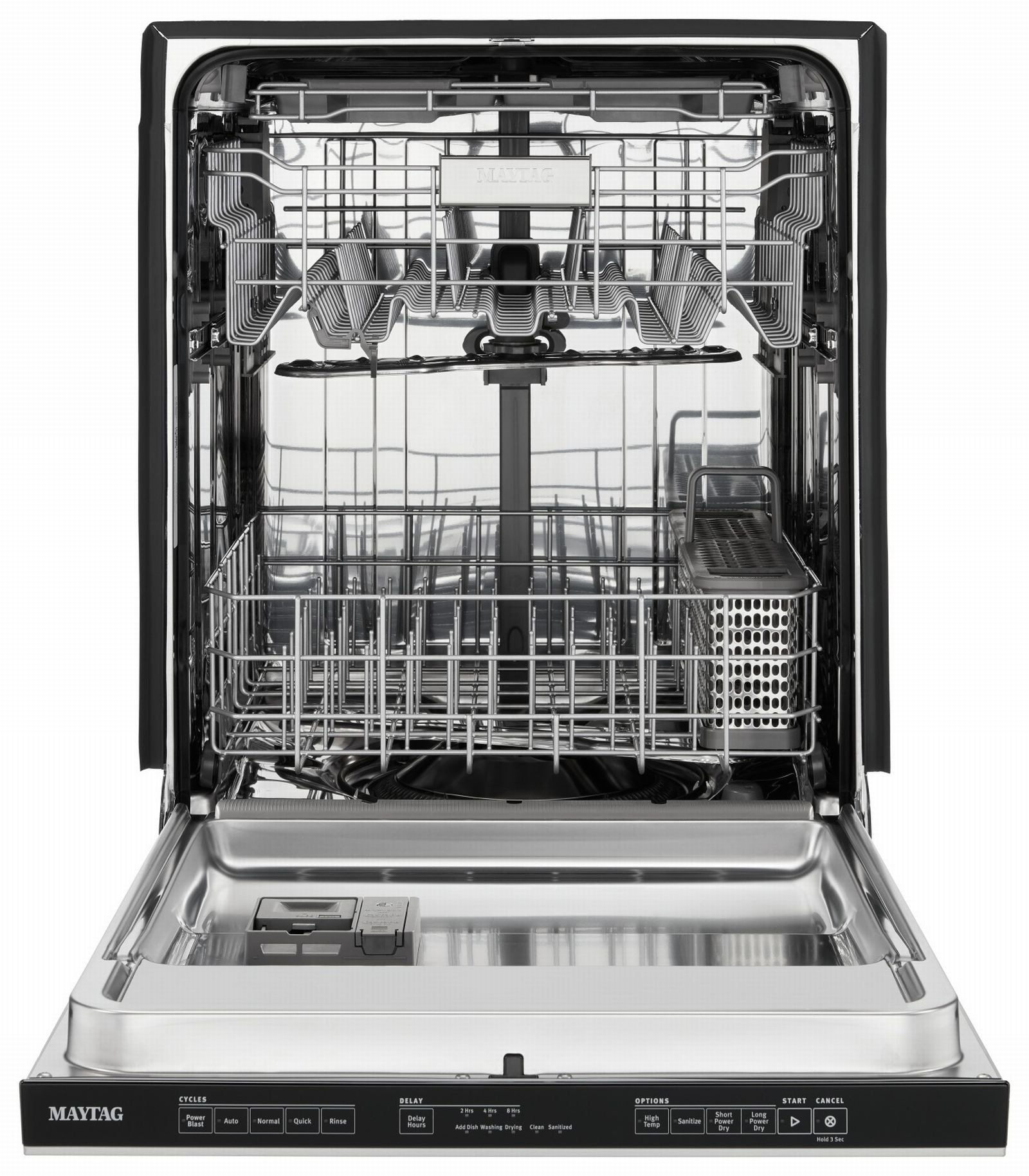 Maytag Fingerprint Resistant Stainless Steel 24" Dishwasher (48 dBA) - MDB8989SHZ