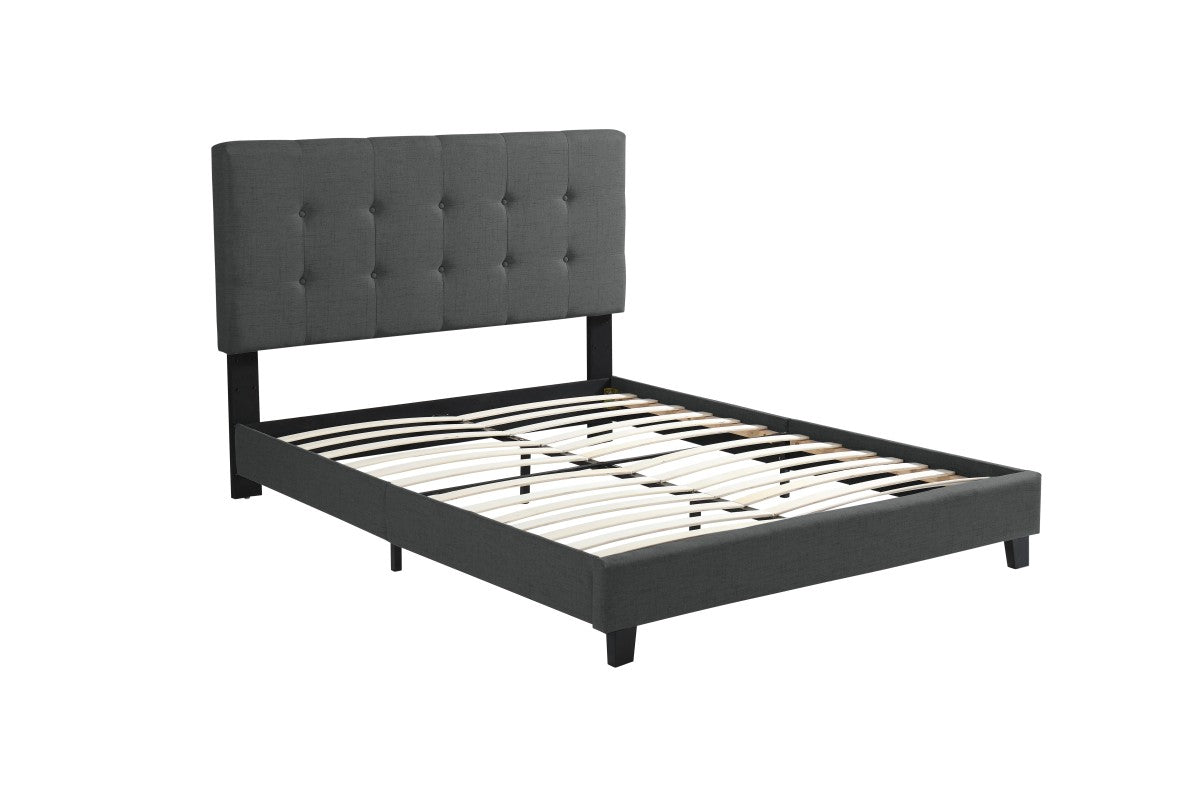 Cabo 3-Piece Full Bed - Dark Grey
