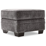 Daisy Ottoman - Charcoal