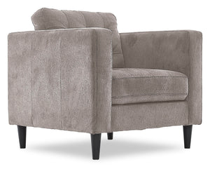 Anthena Fauteuil – gris pâle