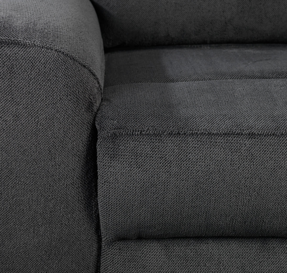 Fletcher Reclining Loveseat - Dark Grey