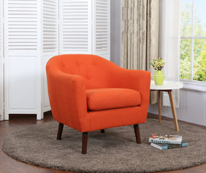 Zia Fauteuil d'appoint - orange