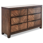 Nathan 6-Drawer Dresser - Brown